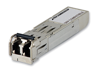 Foto Módulos ópticos compatibles con switches y equipamiento Ethernet de las principales marcas.